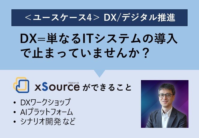 ユースケース4【DX／デジタル推進】