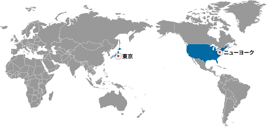 24時間365日の日本語サポート/日本とアメリカ2拠点によるグローバル対応